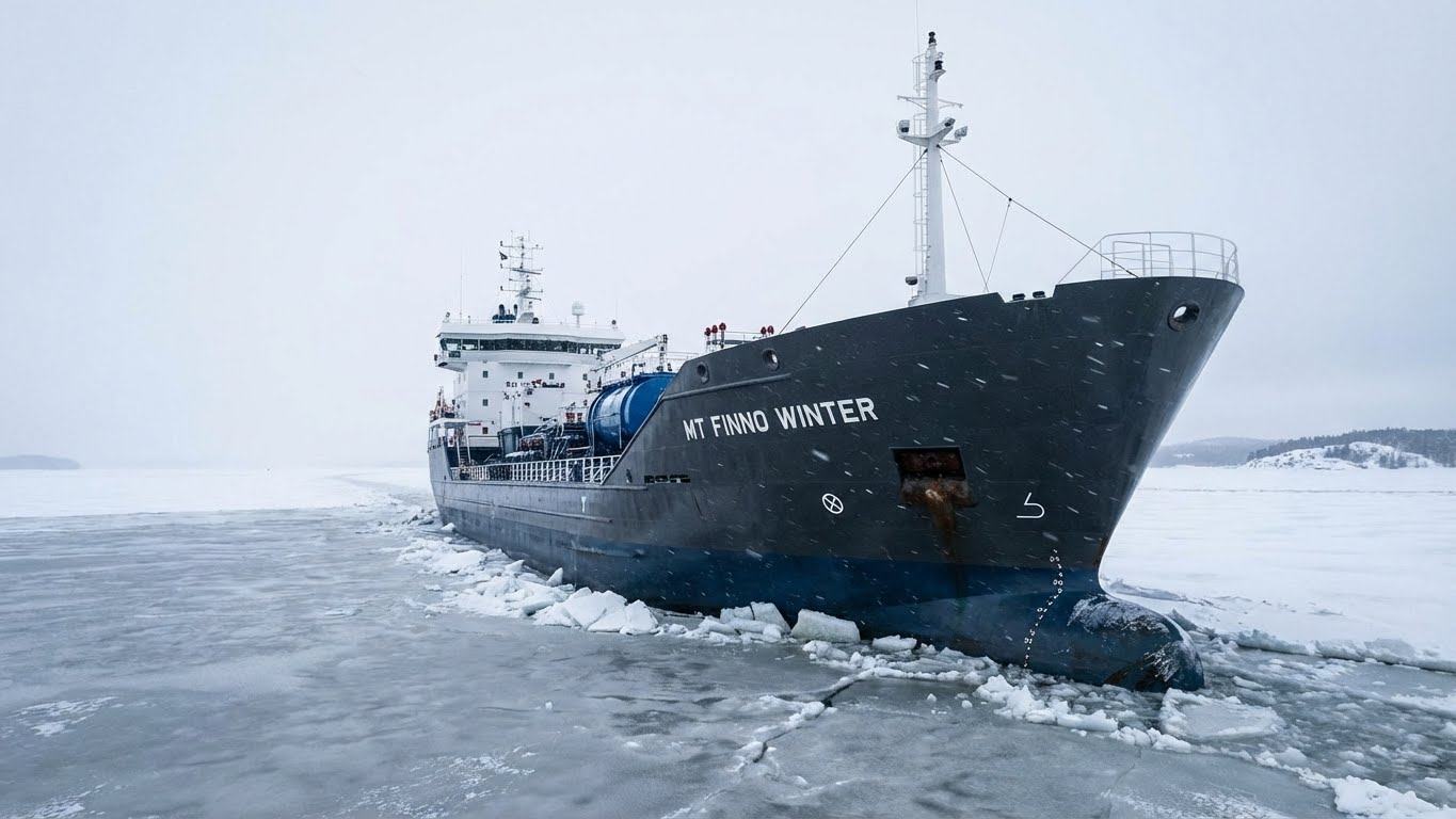 MT Finno Winter - Chemical Tanker 45,000 DWT under Finland flag